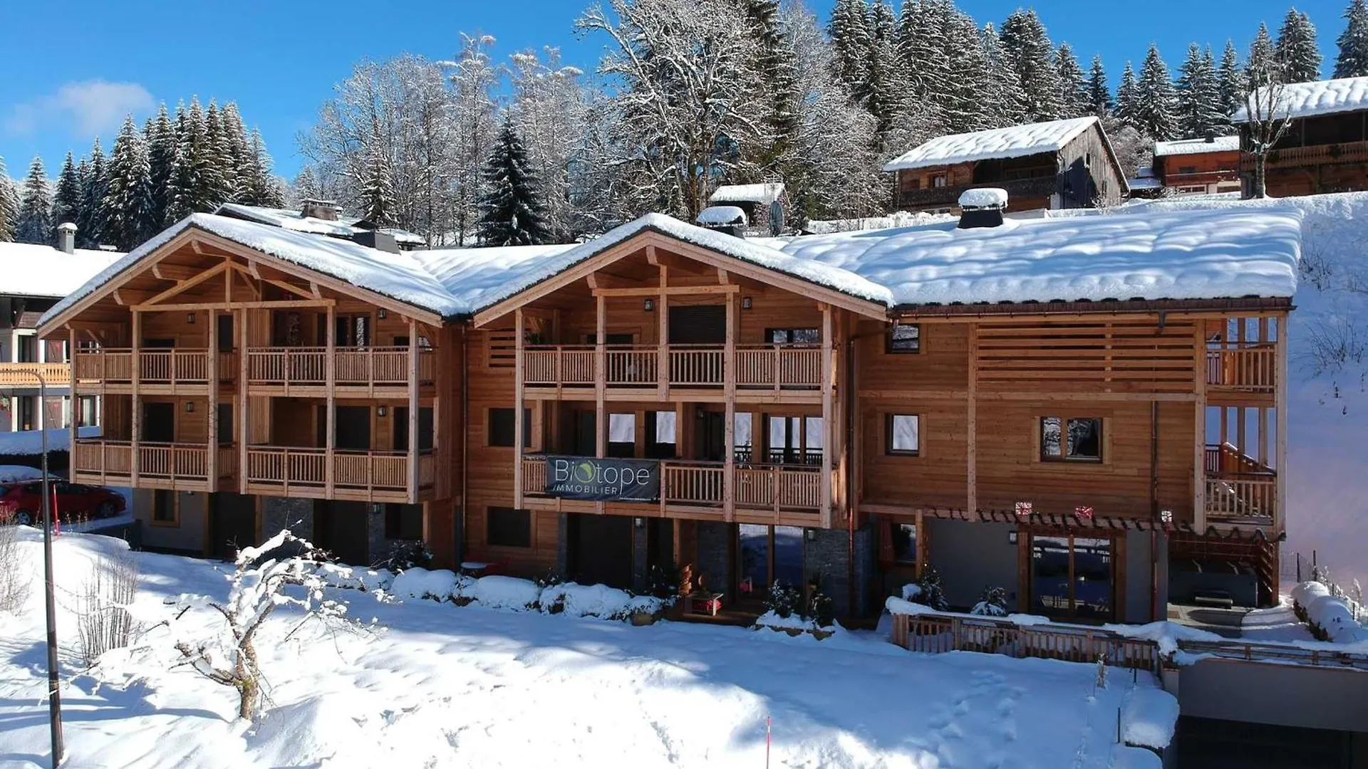 Les Gets: Appartement 2 Ch. Avec Terrasse Et Wifi, Proche Centre Et Pistes - Fr-1-623-309 公寓 莱热
